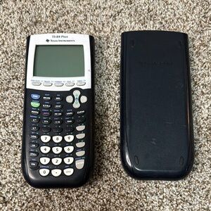 Texas Instruments TI-84 Plus Black and White Graphing Calculator
